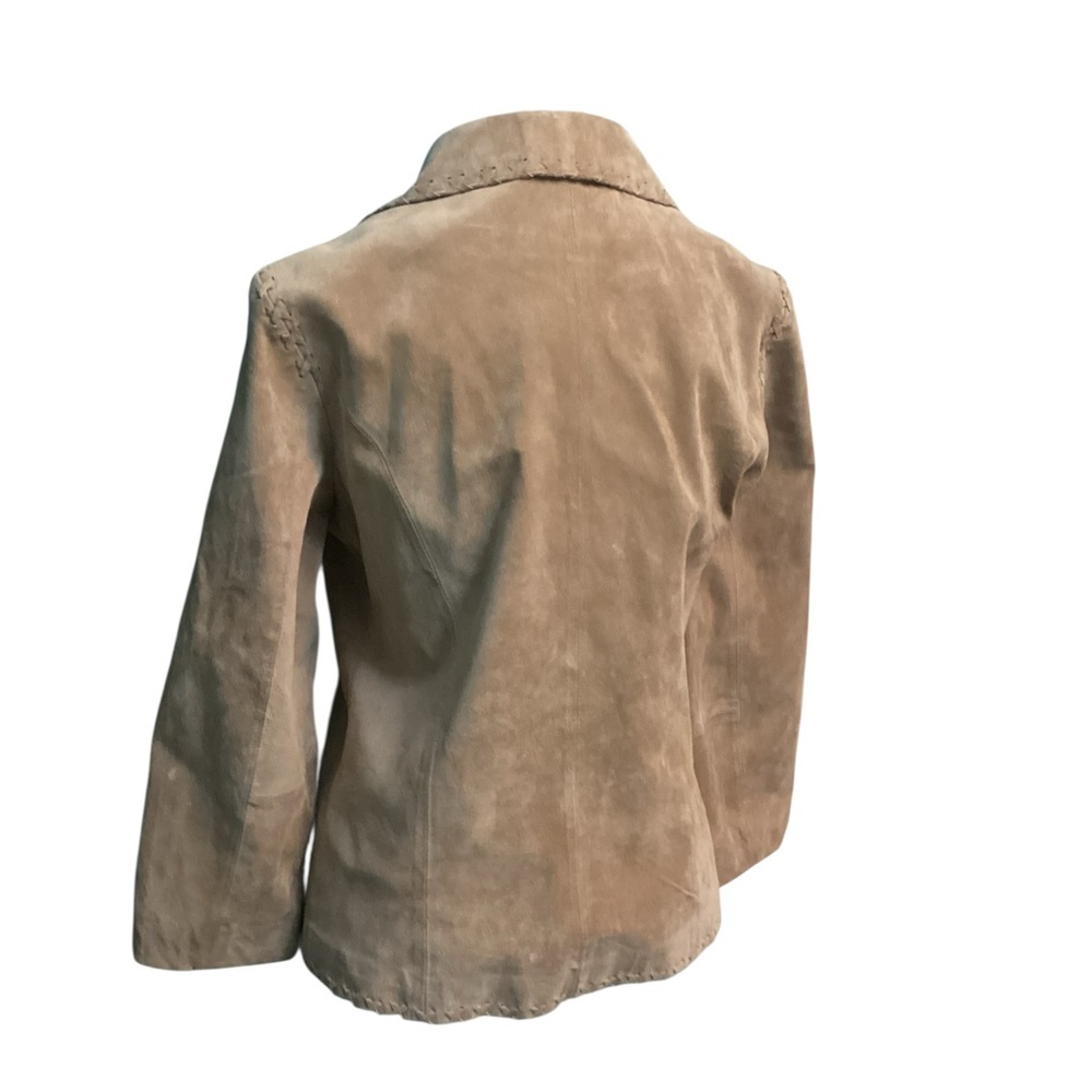 💥PRICE DROP💥 Margaret Godfrey Suede Leather Jacket - Picture 4 of 6